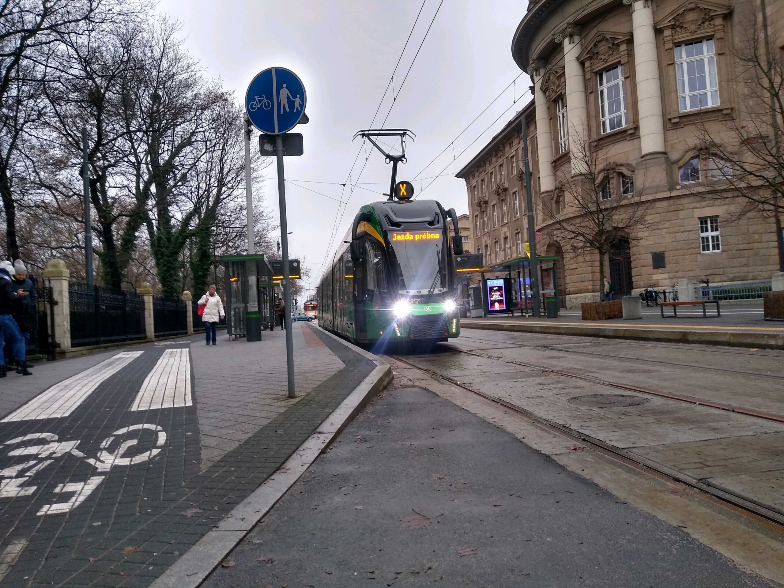 Tramwaje wracają do centrum Poznania